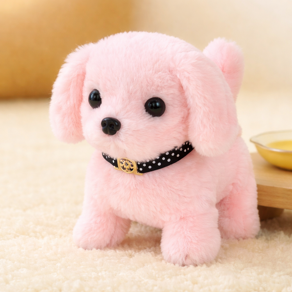 Interactive Robot Dog Toy | Walking & Barking Plush Puppy for Engaging Play 6