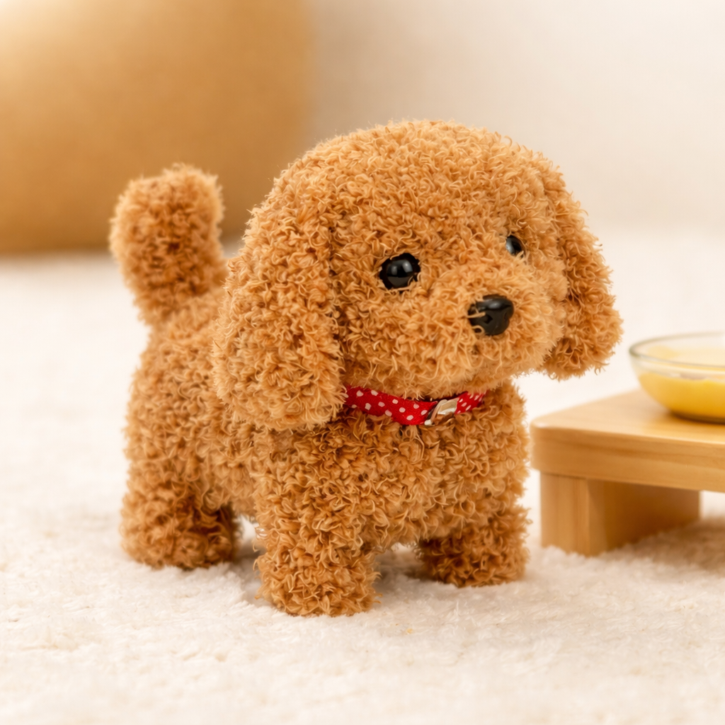 Interactive Robot Dog Toy | Walking & Barking Plush Puppy for Engaging Play 7