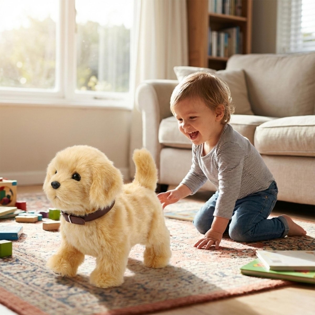 Interactive Robot Dog Toy with Lifelike Walking & Barking Features for Engaging Kids Playtime 11