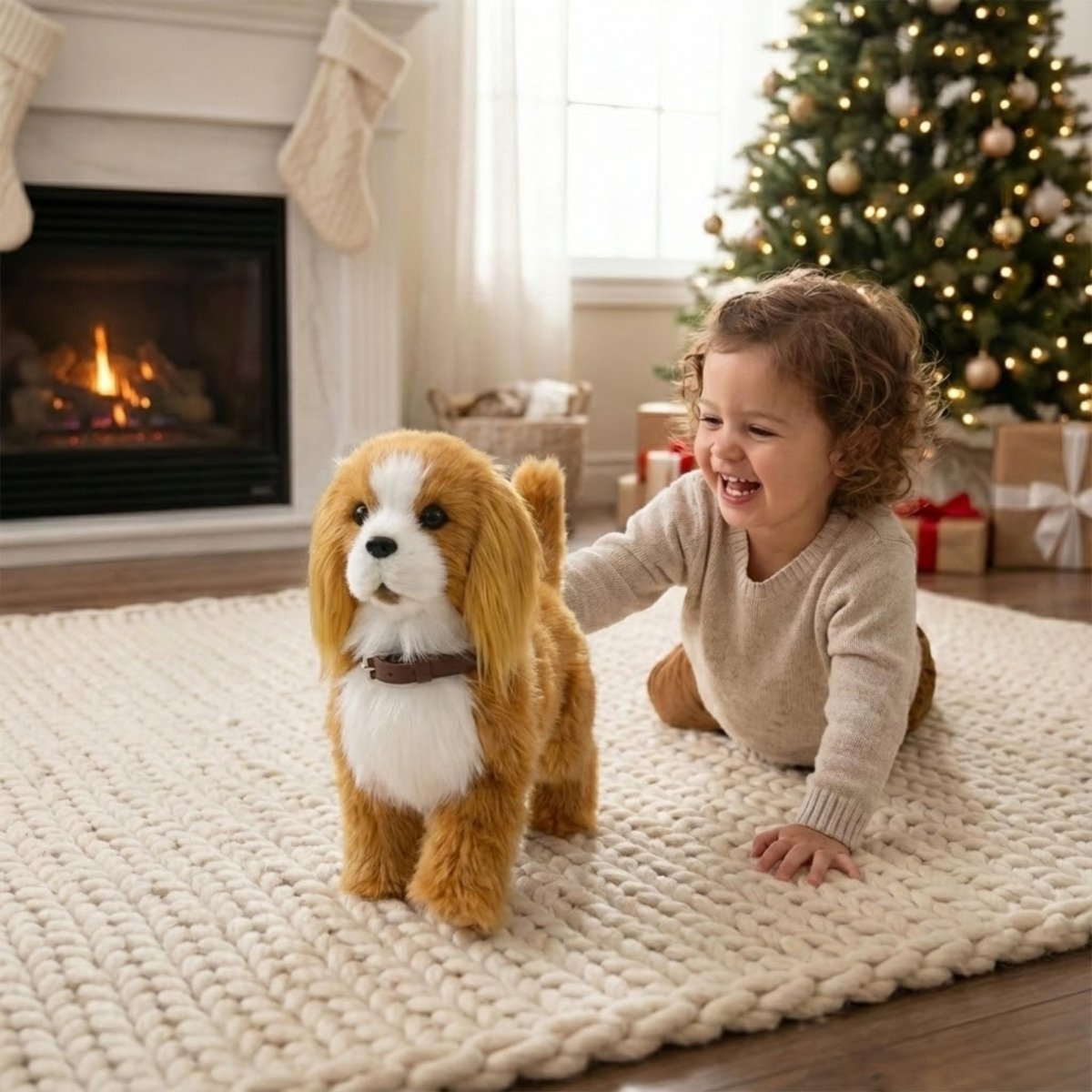 Interactive Robot Dog Toy with Lifelike Walking & Barking Features for Engaging Kids Playtime 13