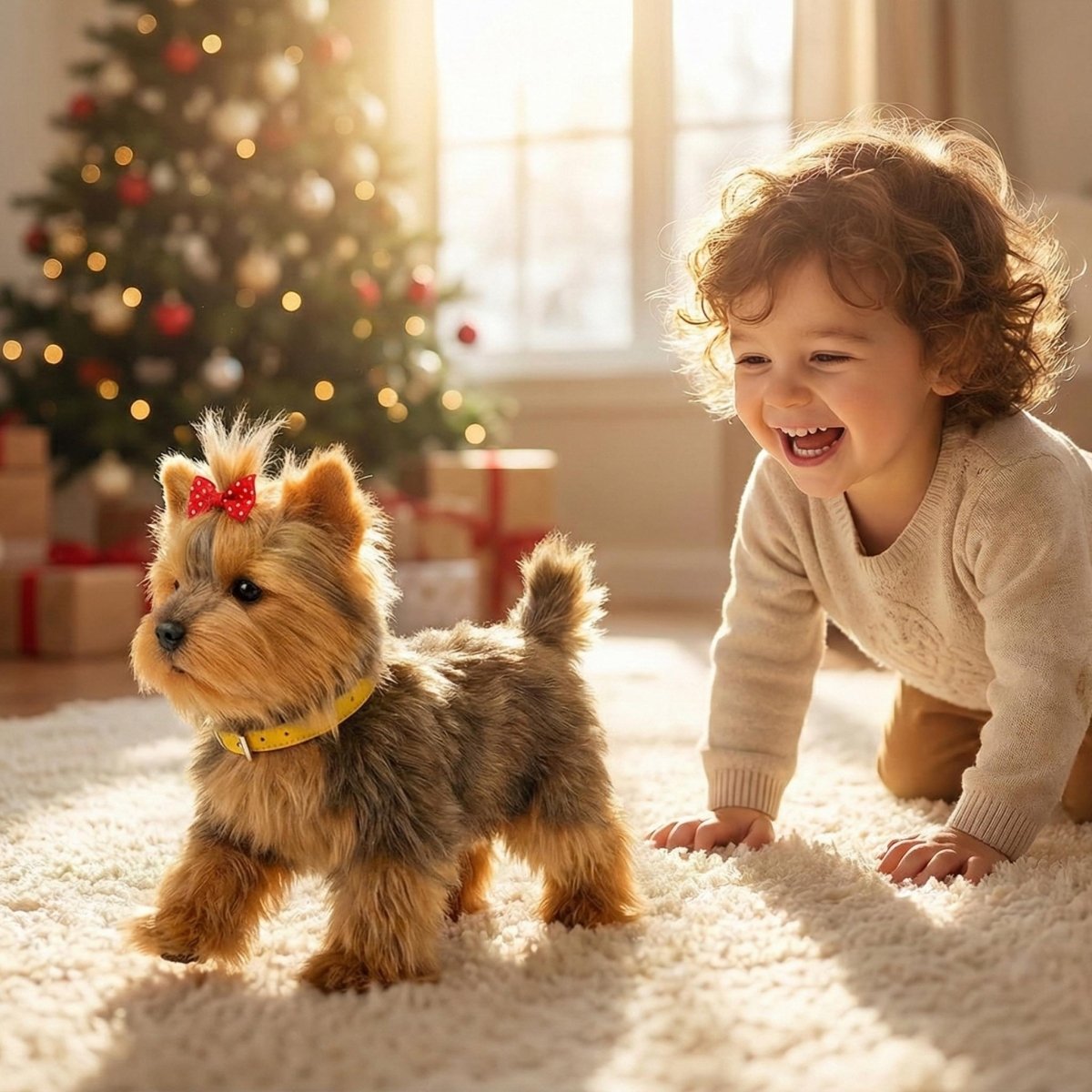 Interactive Robot Dog Toy with Lifelike Walking & Barking Features for Engaging Kids Playtime 15