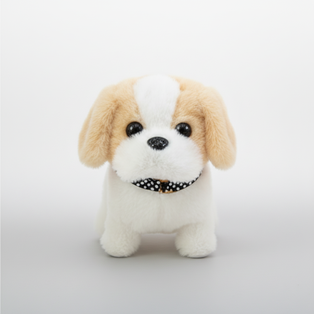 Interactive Robot Dog Toy with Walking & Barking Action | Engaging Plush Puppy for Kids' Imaginative Play 4