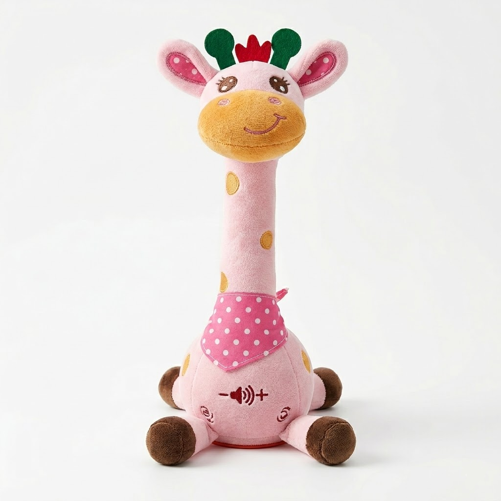Interactive Singing Giraffe Plush Toy for Kids with Nursery Rhymes | Engaging Musical Companion for Early Development 10