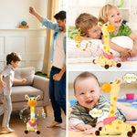 Interactive Singing Giraffe Plush Toy for Kids with Nursery Rhymes | Engaging Musical Companion for Early Development 5