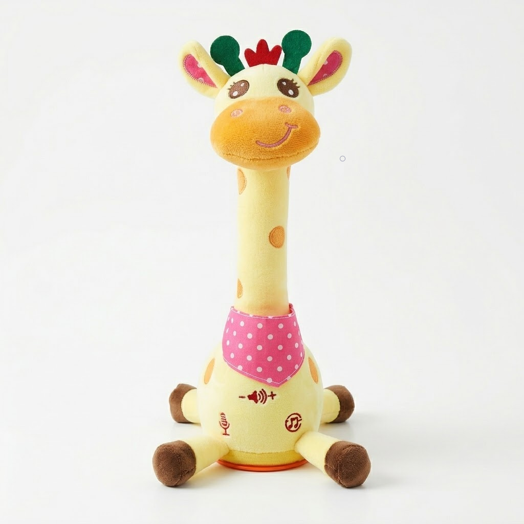 Interactive Singing Giraffe Plush Toy for Kids with Nursery Rhymes | Engaging Musical Companion for Early Development 9