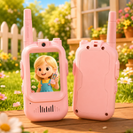 Interactive Video Walkie Talkie Toy Set with Rechargeable Battery | Fun Communication for Kids 4