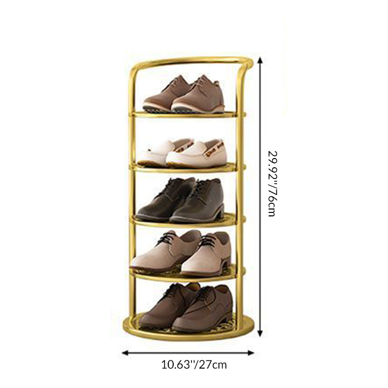 IronCraft | Stylish Minimalist Carbon Steel Shoe Rack Organizer 4