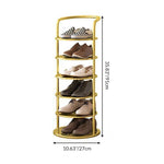 IronCraft | Stylish Minimalist Carbon Steel Shoe Rack Organizer 5