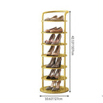IronCraft | Stylish Minimalist Carbon Steel Shoe Rack Organizer 6