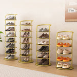 IronCraft | Stylish Minimalist Carbon Steel Shoe Rack Organizer 9