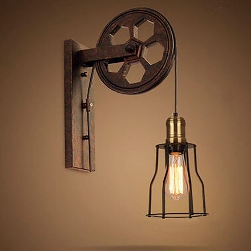 IronCraft | Stylish Vintage Industrial Wall Sconce Light Fixture 14