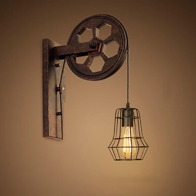 IronCraft | Stylish Vintage Industrial Wall Sconce Light Fixture 15