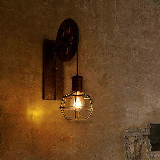 IronCraft | Stylish Vintage Industrial Wall Sconce Light Fixture 6
