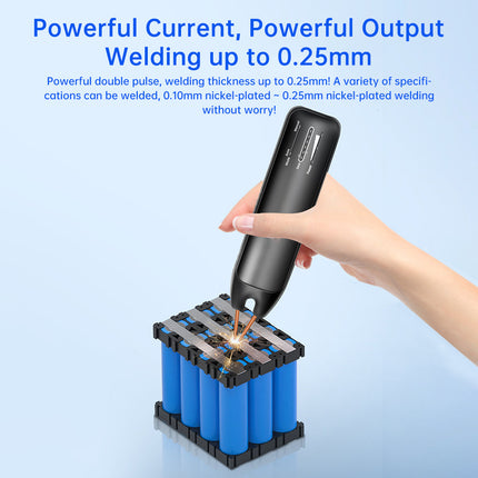 Spot Welder for Batteries, Handheld Portable Spot Welder 800A with 11 Power Levels – image 4
