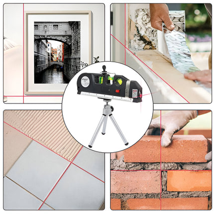 Laser Level with Tape Measure, Measuring Tape