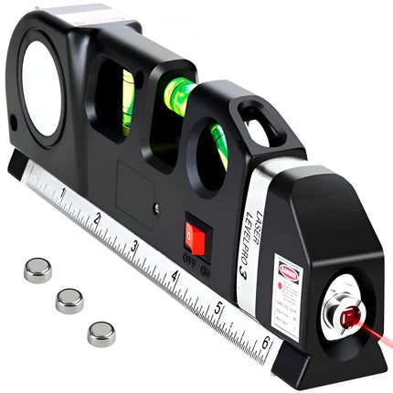 Laser Level with Tape Measure, Leveling Tool for Hanging Pictures – image 4