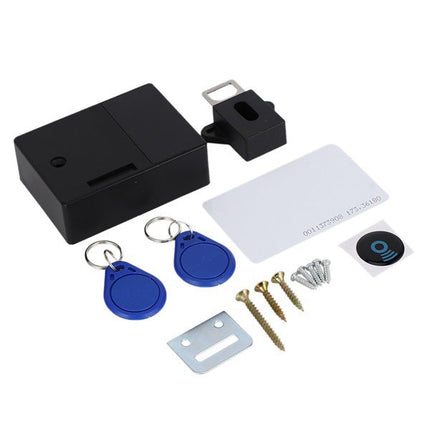 Magnetic Cabinet Locks No Drilling, Magnetic Drawer Lock for Single and Double Doors, Invisible Storage Box Lock