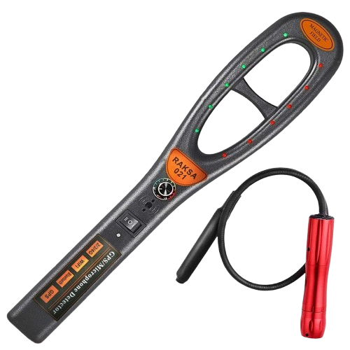 GPS Tracker Detector, Bug Detector for Wireless Camera, Listening Device Detector for GSM Bugs with Detection Tube