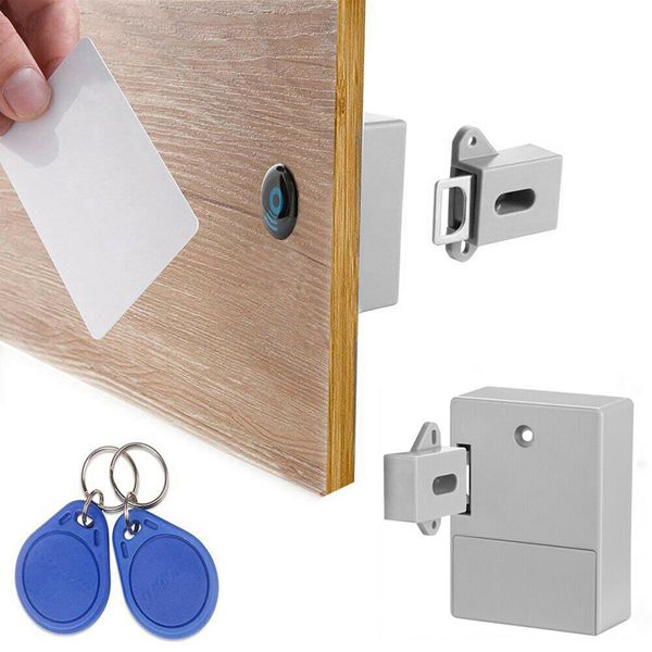 Magnetic Cabinet Locks No Drilling, Magnetic Drawer Lock for Single and Double Doors