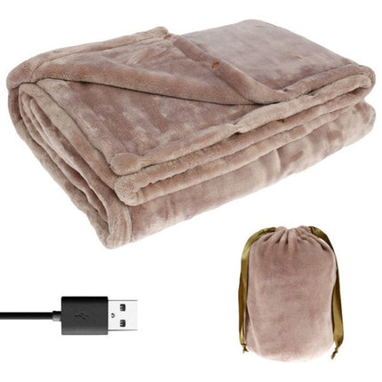 Cordless Heated Blanket, Flannel Electric Blanket 63 x 33 Inch – image 4