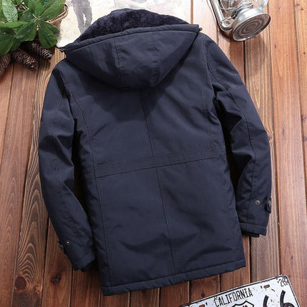 Multi Pocket Padded Winter Jacket, Zip Up Jacket – image 5