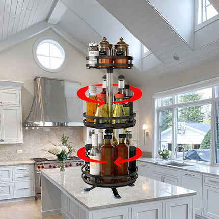Lazy Susan Organizer 3 Tier, Makeup Organizer – image 6