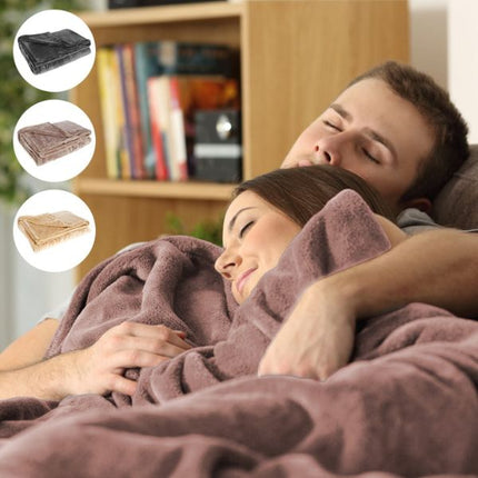 Cordless Heated Blanket, Flannel Electric Blanket 63 x 33 Inch – image 8