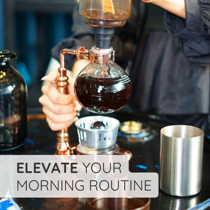 Siphon Coffee Makers, Japanese Syphon Coffee Machine with Borosilicate Glass – image 12