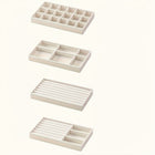 Jewelry Organizer Tray with Durable Nylon Material | Compact Earring Holder for Easy Access 0