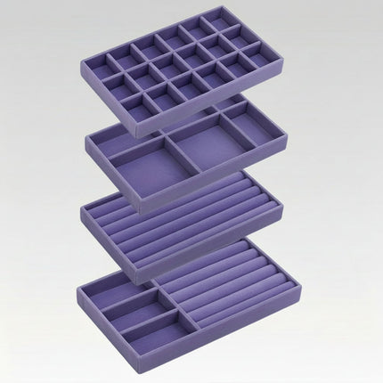Jewelry Organizer Tray with Durable Nylon Material | Compact Earring Holder for Easy Access 3