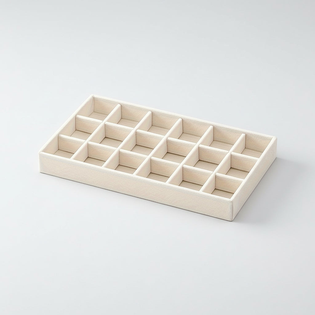 Jewelry Organizer Tray with Durable Nylon Material | Compact Earring Holder for Easy Access 8