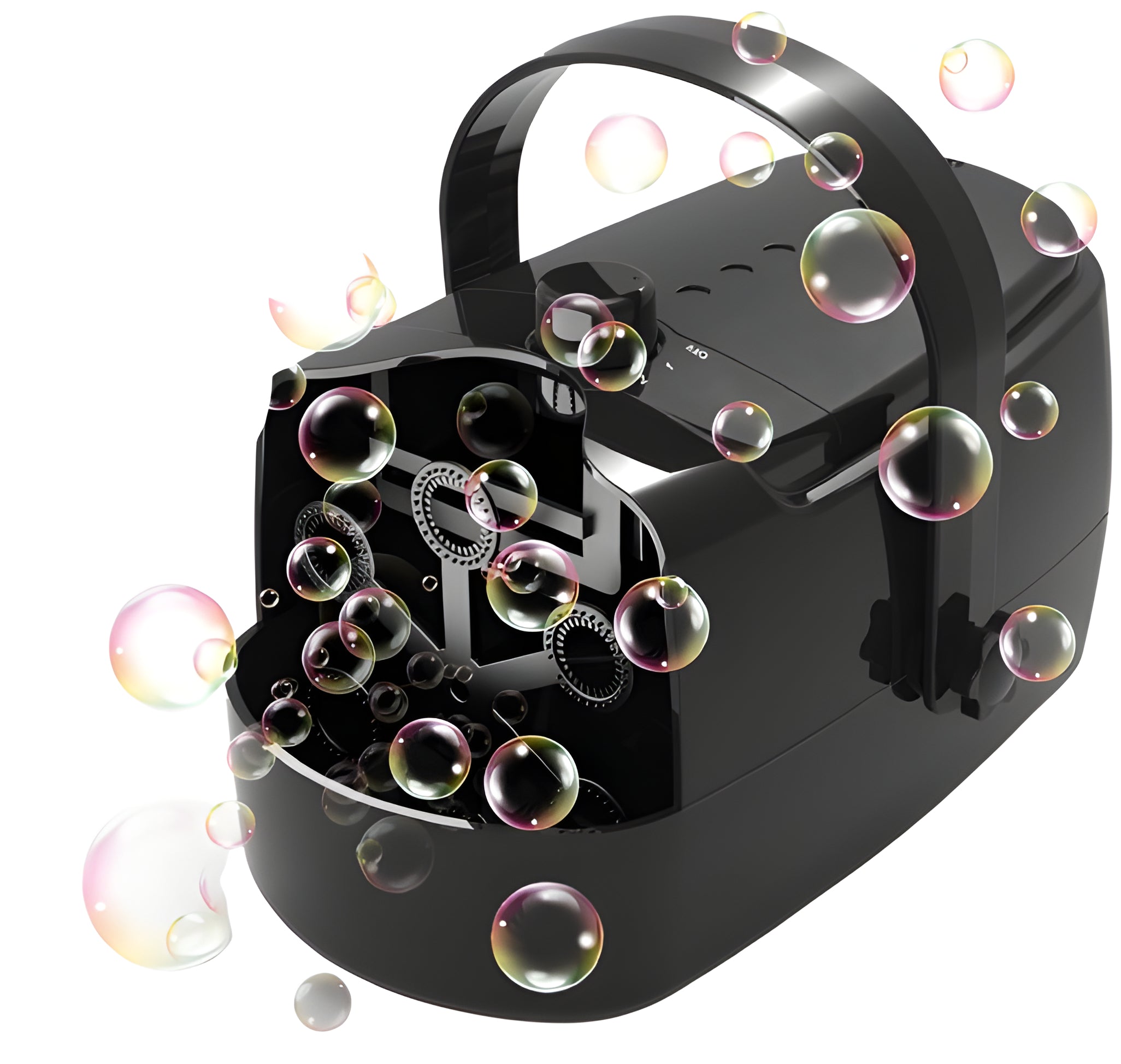 Joyful Bubbles | Automatic Bubble Machine with High Output & Safety Features | Perfect Bubble Maker for Parties and Outdoor Fun 0