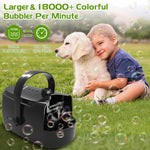 Joyful Bubbles | Automatic Bubble Machine with High Output & Safety Features | Perfect Bubble Maker for Parties and Outdoor Fun 7