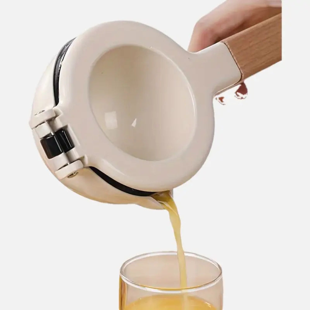 Juvara | Stainless Steel Manual Lemon Squeezer with Ergonomic Handle | Effortless Juice Extraction for Mess-Free Cooking 0