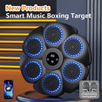 Tuzwa Wall-Mounted Music Boxing Machine – Interactive Boxing Target with LED Scoring, Rechargeable Power & Music Sync