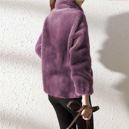 Puffer Jacket with High Collar, Oversized Winter Coat – image 6
