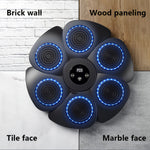Tuzwa Wall-Mounted Music Boxing Machine – Interactive Boxing Target with LED Scoring, Rechargeable Power & Music Sync