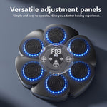 Tuzwa Wall-Mounted Music Boxing Machine – Interactive Boxing Target with LED Scoring, Rechargeable Power & Music Sync