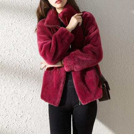Puffer Jacket with High Collar, Oversized Winter Coat – image 9