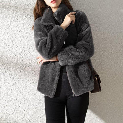 Puffer Jacket with High Collar, Warm Winter Jacket for Fall and Spring – image 10