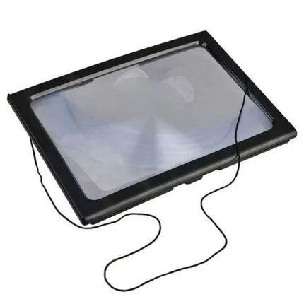 Reading Magnifier for the Elderly, Reading Magnifying Glass with Light and Strap, Magnifying Glass with LED Light