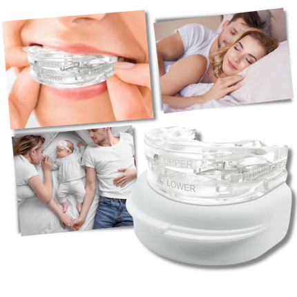 Anti Snoring Device, Mouthpiece for Snoring with Custom Fit, Snoring Stopper for Better Sleep and Travel