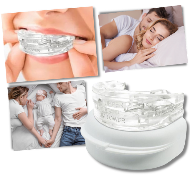 Anti Snoring Device, Mouthpiece for Snoring with Custom Fit, Snoring Stopper for Better Sleep and Travel