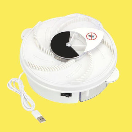 Indoor Fly Traps, Electric Fly Trap with Rotating Sticky Plate