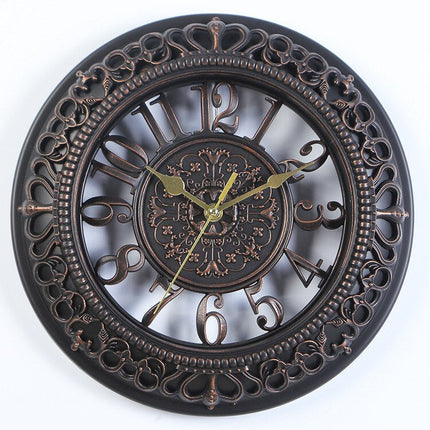 Antique Wall Clock 12 Inch, Decorative Wall Clock for Living Room Bedroom and Office