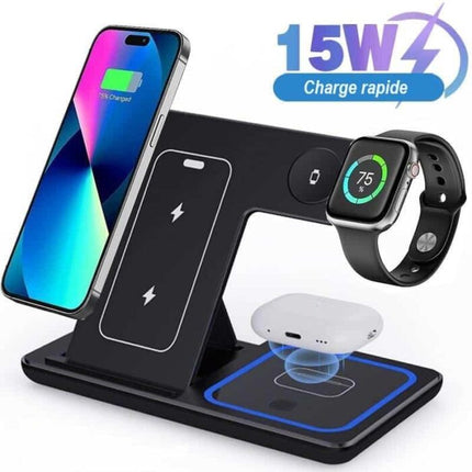 Apple Watch Charger, 3 in 1 Magnetic Wireless Charger