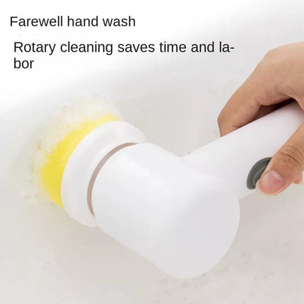 Power Scrubber for Kitchen Dishes and Pans, Cordless Electric Scrubber – image 4