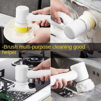 Electric Bathroom Cleaning Brush, Cordless Electric Scrubber – image 7