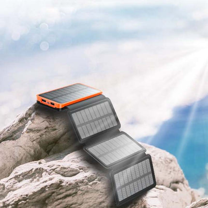 Solar Power Bank Portable Charger 25000mAh, Portable Power Bank with Flashlight – image 8