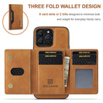 Kalsten | 2-in-1 Detachable Leather Wallet Case for iPhone with Kickstand Functionality 3